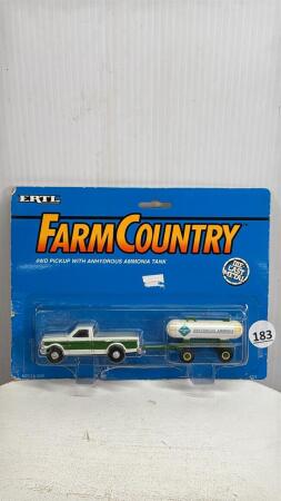 PICKUP WITH ANHYDROUS AMMONIA TANK