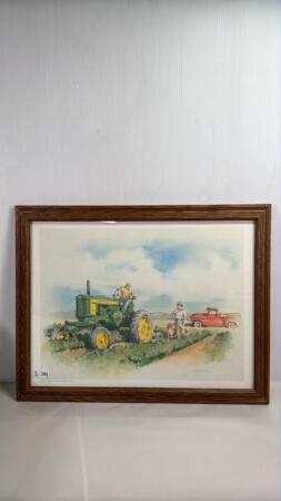 NUMBERED PRINT OF JOHN DEERE 720