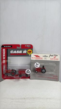 FARMALL 350 WITH WAGON & MCCORMICK C100