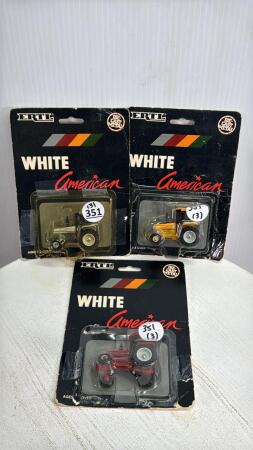 (3) WHITE AMERICAN TRACTORS