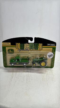 1955 CHEV CAMEO PICKUP & JOHN DEERE 80 TRACTOR