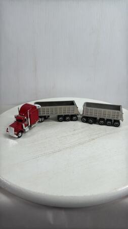 PETERBILT TRACTOR WITH TRAILER & PUP