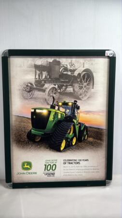 JOHN DEERE 100TH ANNIVERSARY POSTER