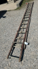 Approx. 30ft Wooden Extension Ladder - 4