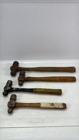 (4) BALL PEAN HAMMERS
