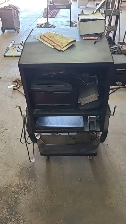 Rolling Computer and Printer Unit
