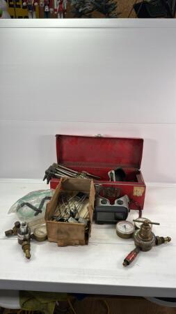 OXY ACETYLENE TORCH HANDLES AND GAUGES