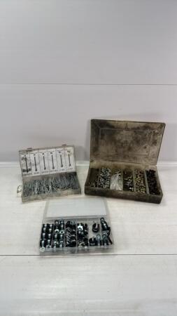 ASSORTMENT OF CODDER PINS, RUBBER CLAMP KIT