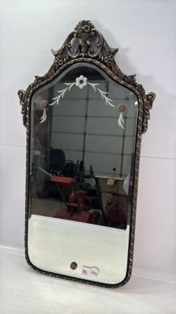 ORNATE FRAMED WALL HIRROR