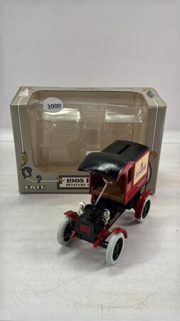 CASE 1905 FORD DELIVERY CAR BANK