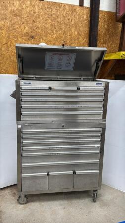 STEELTEK STAINLESS 2PC TOOL BOX