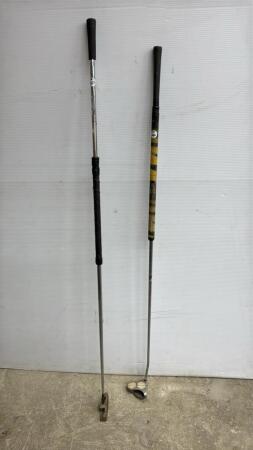 (2) LONG RIGHT HAND PUTTERS
