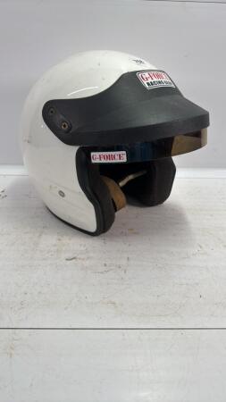 LARGE VINTAGE ATV HELMET