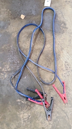 Set of Blue Jumper Cables