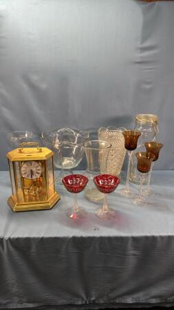 ASSORTED GLASSWARE LOT