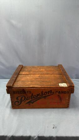 PATERSON CANDY WOODEN EGG BOX