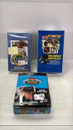 1990 & 1991 HOCKEY CARDS
