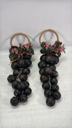 PAIR OF DECORATIVE BELLS