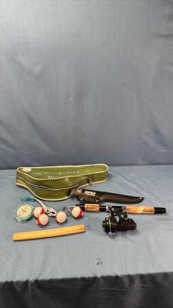 TELESCOPIC FISHING POLE LOT