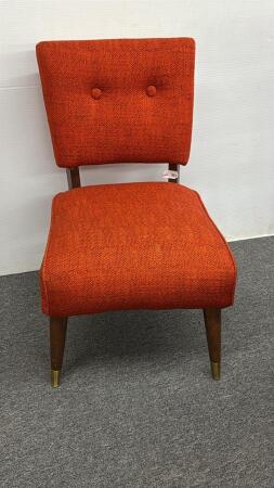 ORANGE HOSTESS CHAIR