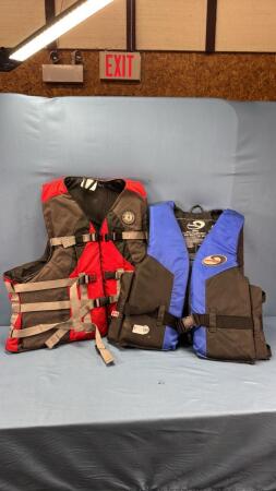 (2) LIFE JACKETS