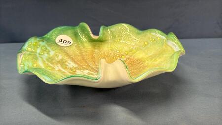 VENETIAN GLASS PLATE