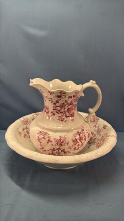PITCHER AND BASIN SET