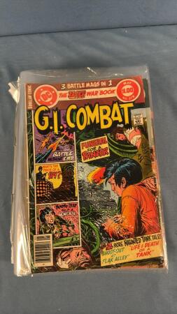 APPROX. 15 G.I. COMBAT COMIC BOOKS