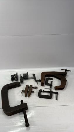 ASSORTED CLAMP LOT