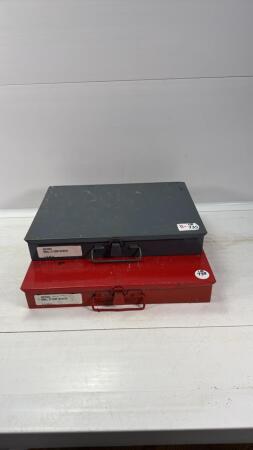 (2) 24 COMPARTMENT SMALL PARTS ORGANIZERS