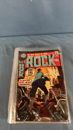 APPROX. 17 SGT. ROCK COMIC BOOKS