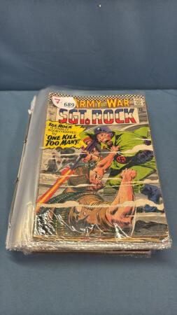 APPROX. 20 SARGENT ROCK COMIC BOOKS