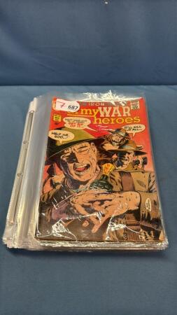 SELECTION OF 18 COMICS