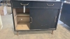 Black Wooden Credenza - 3