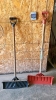 Lot of Brooms, Mop, Shovel - 3