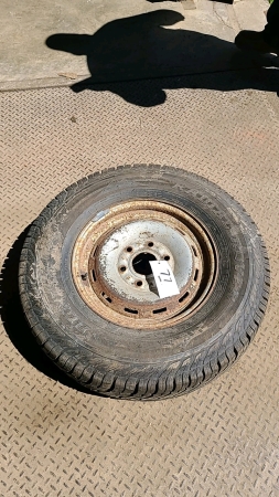 Dunlop LT245/75R16 Tire and Rim