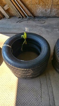 Pair of Bridgestone P235/60R18 Tires