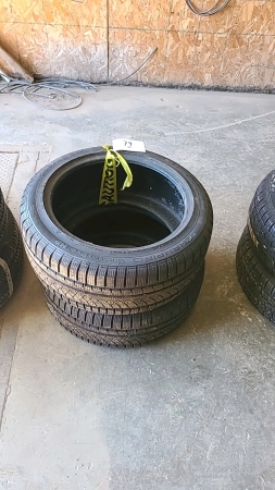 Pair of Champiro 235/45R17 Tires