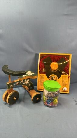ANNE OF GREEN GABLES SOFT DOLL CRAFT KIT & BOTTONS