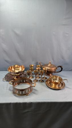 SILVER PLATE LOT