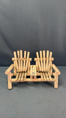 HAND MADE WOODEN DOLLS CHAIR