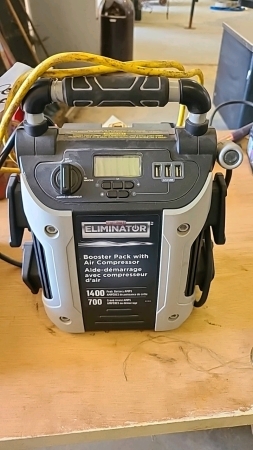 Eliminator Booster Pack with Air Compressor