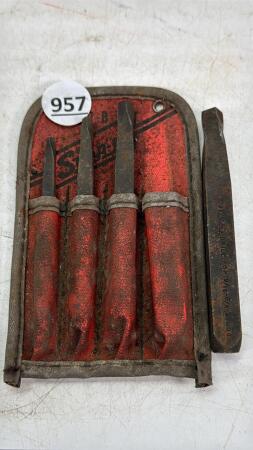 4PC SNAP-ON BOLT EXTRACTOR SET