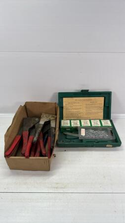 QUANTITY OF RIVET GUNS AND RIVETS