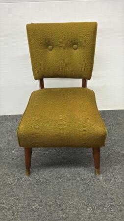 UPHOLESTERED HOSTESS CHAIR