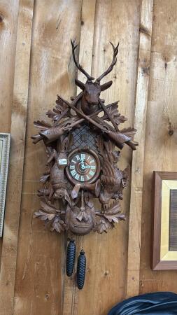 LARGE ORNATE COO-COO CLOCK