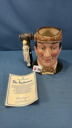 ROYAL DOULTON "THE AUCTIONEER" CHARACTER JUG