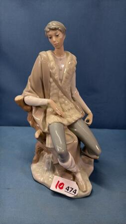LLADRO FIGURINE "NEW SHEPHERD"