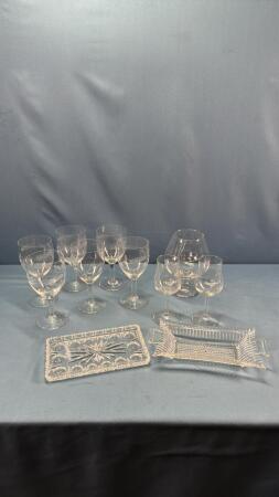 GLASSWARE LOT