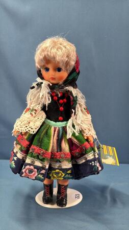 EUROPEAN DOLL ON STAND